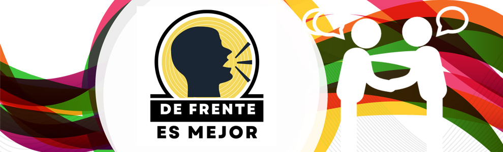 De frente es mejor